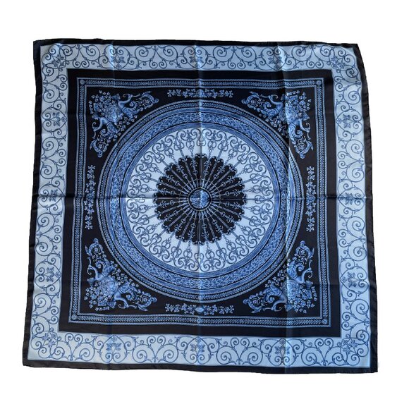 Vintage Versace Medusa Silk Scarf - Picture 1 of 12